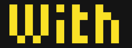 with e